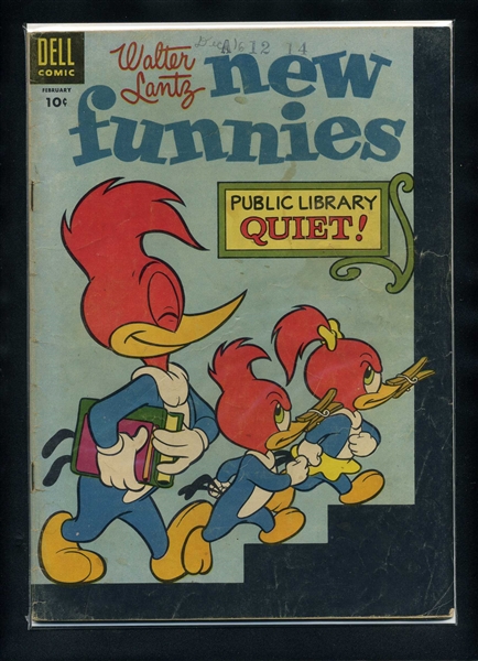 New Funnies #216 G 1955 Dell Comic Book